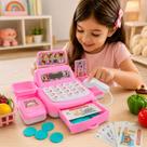 Caixa Registradora Ponei Menina Infantil Dinheiro Rosa Som