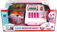 Caixa Registradora Rosa Com Luz e Som Creative Fun Multikids BR387