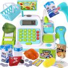 Caixa registradora Toy BUYGER Kids com scanner e cartão de crédito 4-8y