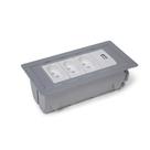 Caixa Regua Tomada De Embutir 3 Tomadas 1 Usb Charger - Cinza Caixa Regua Tomada De Embutir 3 Tomadas 1 Usb Charger - Cinza
