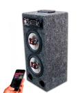 Caixa Residencial Radio Bluetooth + Par Falante 6 Bravox