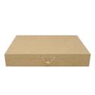 Caixa Retanguar Tampa Dobradiça e Elástico 30x20x5 Mdf Madeira