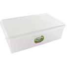 Caixa Retangular 11 Litros Transparente Plasvale