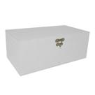 Caixa Retangular com Dobradiça e Fecho 26x14x10 Kit 20un Mdf Madeira Pintado Caixa Retangular com Dobradiça e Fecho 26x14x10 Kit 20un Mdf Madeira Pintado