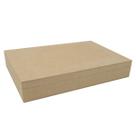 Caixa Retangular Dobradiça e Divisorias 30x20x5 Mdf 6mm Madeira