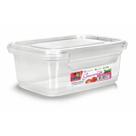 Caixa Retangular Linha Gourmet C/ Travas Transparentes 750 ml