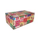 Caixa Retangular Love 25x15x10 Mdf Madeira Adesivado