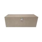 Caixa Retangular para Vinho com Dobradiça e Fecho 33x11x11 Kit 5un Mdf Madeira