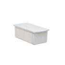 Caixa Retangular Plástica Branca 32x16x12 cm 4,2 Litros DTR