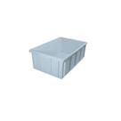 Caixa Retangular Plástica Branca 43x34x15 cm 15 Litros DTR