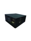 Caixa Rlp Vazia para Carro Emborrachada 2x12" 2tw 2dr 2 Duto