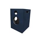 Caixa RLP Vazia para Moto Emborrachada 2 10" + 2TW + 2DRIVER