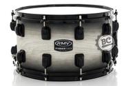 Caixa RMV FiberTech White Wood Burst 14x8 Casco Híbrido com Aros Inoxidáveis 1,7mm (Exclusiva)
