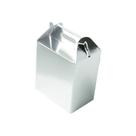Caixa Sacolinha S11 (15,9cm x 17cm x 10,2cm) Prata 10 unidades Assk Rizzo Embalagens