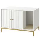 Caixa sanitária Feandrea Modern Furniture branco/dourado