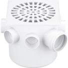 Caixa Sifonada Herc Branca Quadrada 15X15X50 255