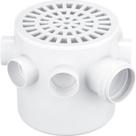 Caixa Sifonada Herc Branca Redonda 15X15X50 254