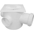 Caixa Sifonada Plastilit Quadr Branco 10X10X50