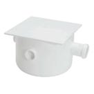 Caixa Sifonada Quadrada 3 Entradas Nº72 250x172x50mm PVC Amanco - Esgoto Secundário DN40 DN50 DN75 Caixa Sifonada Quadrada 3 Entradas Nº72 250x172x50mm PVC Amanco - Esgoto Secundário DN40 DN50 DN75