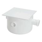 Caixa Sifonada Quadrada 3 Entradas Nº72 250x172x50mm Pvc Amanco - Esgoto Secundário Dn40 Dn50 Dn75 Caixa Sifonada Quadrada 3 Entradas Nº72 250x172x50mm Pvc Amanco - Esgoto Secundário Dn40 Dn50 Dn75