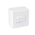 Caixa sistema x sobrepor 75x75 c/ 1 int duplo simples sleek margirius Caixa sistema x sobrepor 75x75 c/ 1 int duplo simples sleek margirius