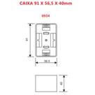 Caixa Sistema X Sobrepor Ref 934 Fame Caixa Sistema X Sobrepor Ref 934 Fame