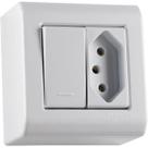 Caixa Sobrepor 1 Interruptor Simples 10 A 250 V Tramontina