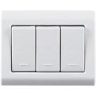 Caixa Sobrepor 3 Interruptores Simples 10 A 250 V Tramontina Caixa Sobrepor 3 Interruptores Simples 10 A 250 V Tramontina
