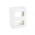 Caixa Sobrepor Branco Sleek Caixa Sobrepor Branco Sleek