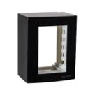 Caixa Sobrepor com Suporte 95x75 3 Postos PR Sleek MarGirius