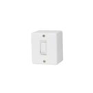 Caixa Sobrepor + Interruptor 1 Posto em Termoplástico Ilumi