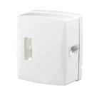 Caixa Sobrepor Modular para Ar Condicionado 20A com Tomada 3P - Mectronic Caixa Sobrepor Modular para Ar Condicionado 20A com Tomada 3P - Mectronic