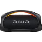 Caixa Som Aiwa 544bt 110 Wrms Com Alça Bluetooth Auxiliar Preto Muita Potencia