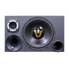 Caixa Som Automotivo Trio Completa Subwoofer V8 Compet 800w Caixa Som Automotivo Trio Completa Subwoofer V8 Compet 800w