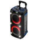 Caixa Som Bluetooth Space 2200 Led Portátil Karaoke