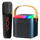 Caixa Som Com Microfone Infantil Caixinha Bluetooth Sem Fio Azul Caixa Som Com Microfone Infantil Caixinha Bluetooth Sem Fio Azul