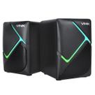 Caixa Som Gamer USB Vinik VSPKG6 Constelation Rainbow 6w Rms Caixa Som Gamer USB Vinik VSPKG6 Constelation Rainbow 6w Rms