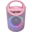 Caixa Som Letron Hello Kitty 60W Rosa com Microfone