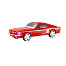 Caixa som portatil bluetooth fm usb tws 10w rms carro mustang vermelho cherry ws-1967