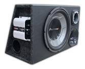 Caixa Som Trio Pioneer 12 Completa + Modulo Taramps Tl 1500