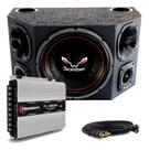 Caixa Sub 12 Pol Bomber Bicho Papão + Modulo Taramps Tl 1500