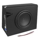 Caixa Subwoofer 8" Amplificada Automotiva Falcon CX 8"A N 200W RMS