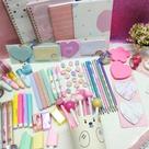 Caixa Surpresa Papelaria Fofa Kawaii 25 Itens