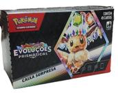 Caixa Surpresa Pokémon Escarlate e Violeta Evoluções Prismáticas Copag Cards Cartas 7896192352682