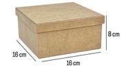 Caixa Tampa Sapato MDF 16x16x8 Personalizável