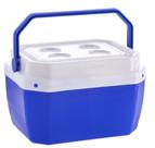 Caixa Térmica 17 Litros Cor Azul Cooler Paramount