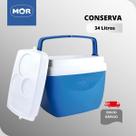 Caixa Térmica 34 Litros Mor Azul