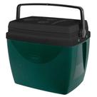 Caixa Térmica 34L Verde Escuro Com alça e Porta copos - Mor