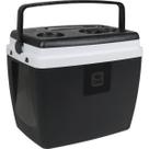Caixa Térmica 36L Bel Preta e Branca com Trava e Alça Caixa Térmica 36L Bel Preta e Branca com Trava e Alça