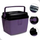 Caixa Térmica Açai 12 Litros Com Tampa Porta Copos Tampa Preta Cooler